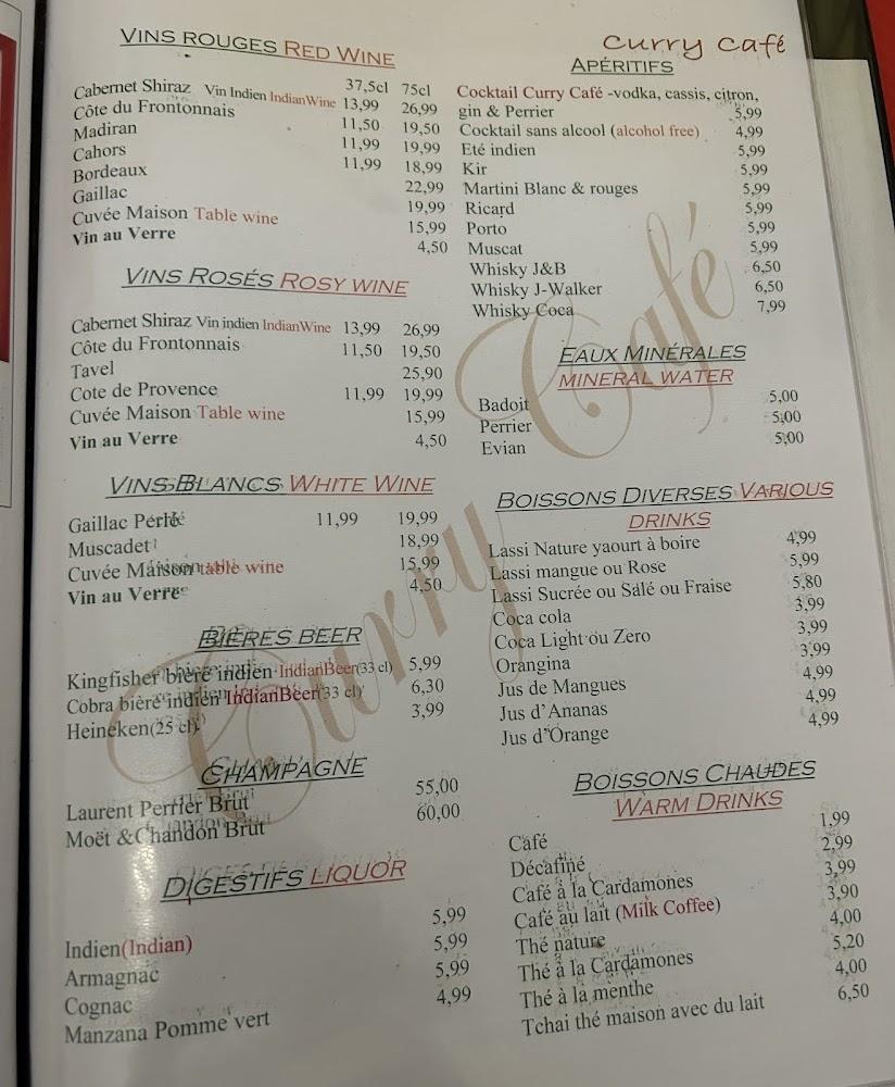 Le Rohtang Pass - Menu Image 1